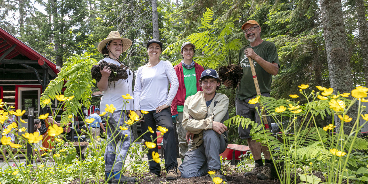 native species lodge planting