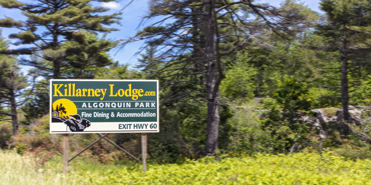 killarney highway roadsign